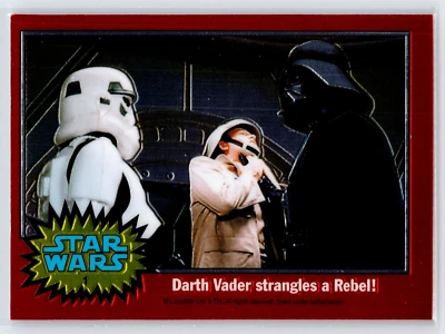 DARTH VADER 1999 Star Wars Topps Chrome Archives #1 C2 - Image 1 of 2