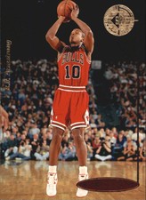 1994-95 SP Championship Chicago Bulls Basketball Card #40 B.J. Armstrong