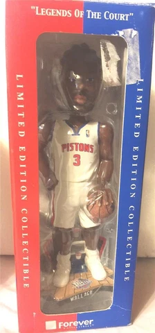 DETROIT PISTONS BEN WALLACE "LEGENDS of the COURT" FOREVER FOCO BOBBLEHEAD ~ NIB Cover