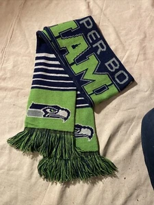 Seattle Seahawks NFL Super Bowl XLVIII Champions Scarf - Picture 1 of 10