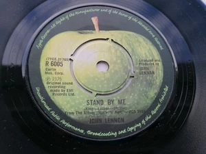 JOHN LENNON 1980 U.K. 45 STAND BY ME KING -LIEBER- STOLLER - Picture 1 of 6