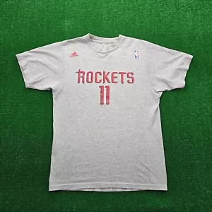 Houston Rockets Tshirt Adidas Mens Medium #11 Yao Ming NBA Basketball Sports - Picture 1 of 7
