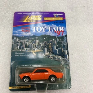Johnny Lightning Hong Kong 1997 Toy Fair 1966 Malibu arancione 1/64 1/1000 #84 B205 - Foto 1 di 11