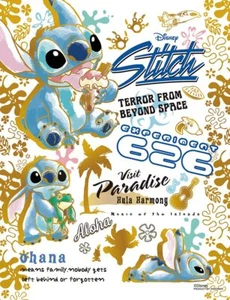 Yanoman 300pc Disney Colorful Gold/Stitch Jigsaw Puzzle 16.5x21.5cm 42-98 NEW - Picture 1 of 5