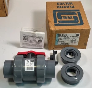 SPEARS 1839-015C TU2000 1-1/2" Socket Cpvc Ball Valve SOC/FIPT - Picture 1 of 2