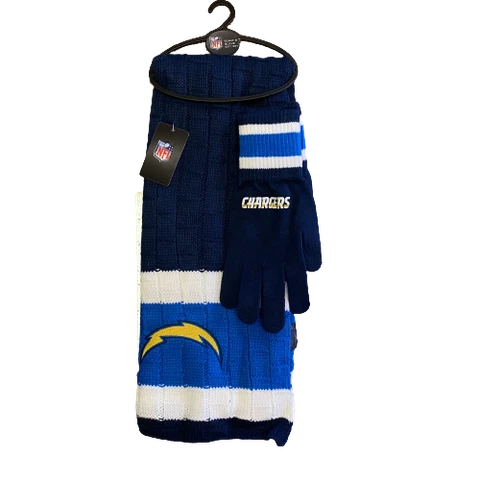 San Diego Charges NFL Glove Gift Set NFL Cover