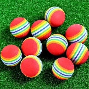 50× Quality Foam Sponge Training Golf Balls Elastic Soft Indoor Practice Ball US - Picture 1 of 12