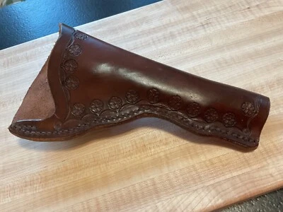 Hand Tooled Custom Leather SAA Holster - Изображение 1 из 4