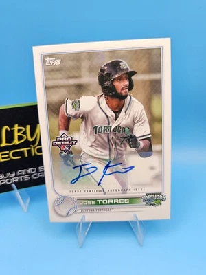 2022 Topps Pro Debut - Jose Torres #PD-108 Autographs (AU, RC) - Image 1 of 2
