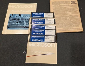 First version of Microsoft Windows 1.03 OS Operating System 5.25 not 1.01 - Afbeelding 1 van 7