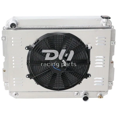 Ventilador de cubierta de radiador de 3 filas para Toyota Land Cruiser FJ65 FJ60 1981-1990 4,0 L 4,2 L L L6 Foto 1 de 4