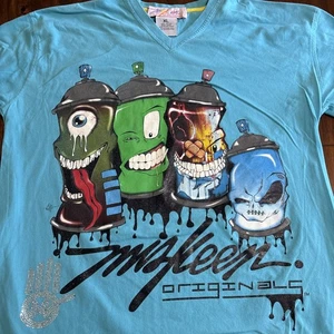 Vintage Y2K Miskeen Originals Graphic T Shirt XL - Picture 1 of 9