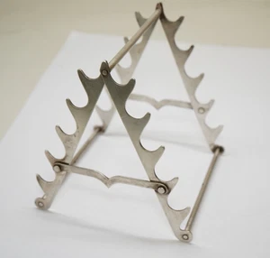 Antico supporto per penna a penna in argento sterling - supporto per penna - marcato - Foto 1 di 9