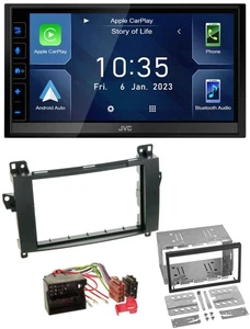 JVC DAB Bluetooth MP3 USB 2DIN Autoradio für Mercedes Viano Vito W639 06-14 - Bild 1 von 10