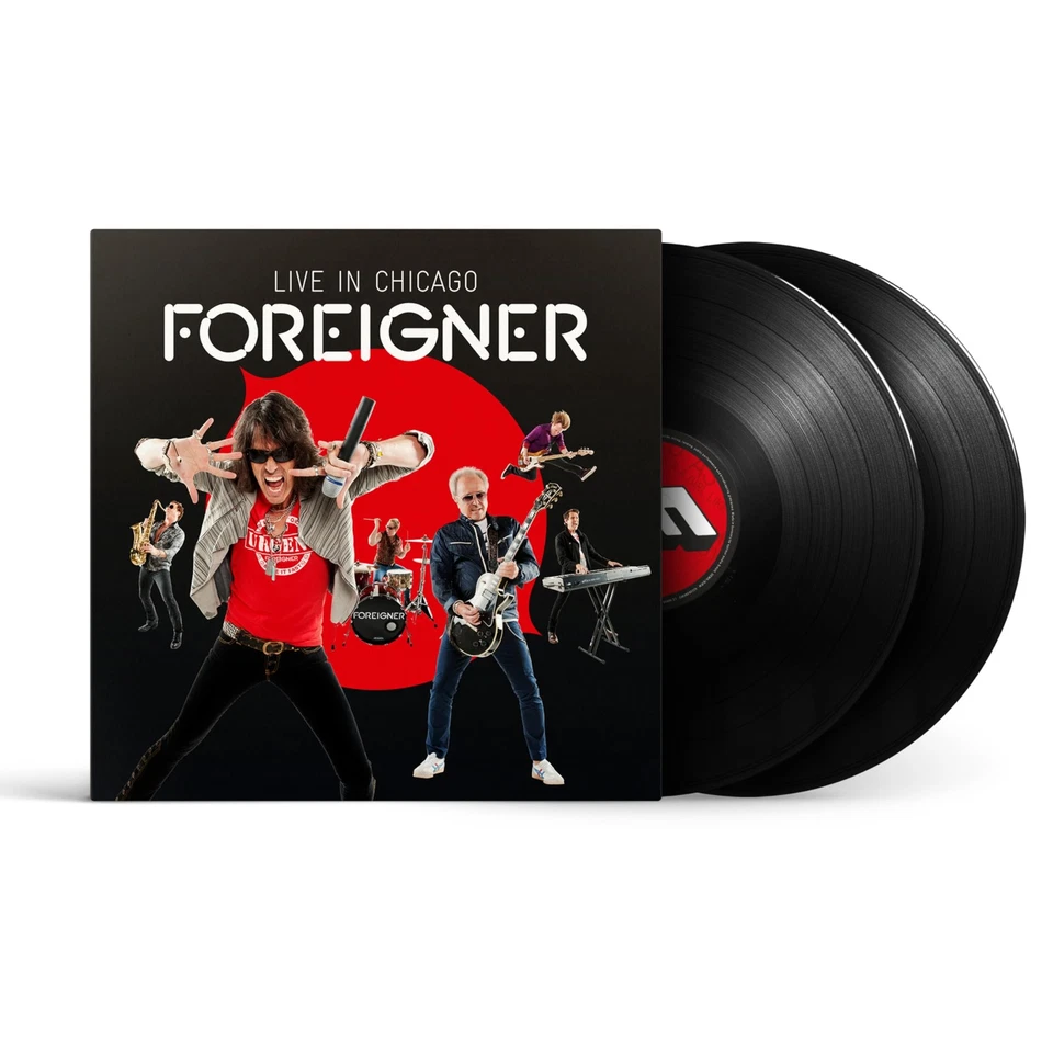 Foreigner Live In Chicago Double LP Vinyl NEW - Image 1 of 1