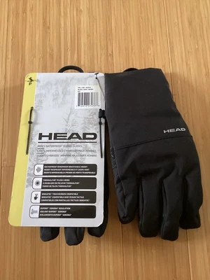 Head Men’s Size Small Black Waterproof Hybrid Gloves NWT - Image 1 of 4