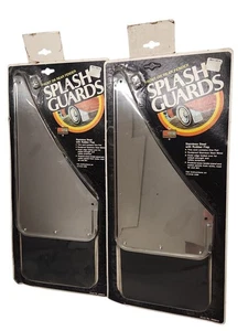 A PAIR of NOS Kmart Stainless Steel Splash Guards/Mud Flaps #66668K - Picture 1 of 4