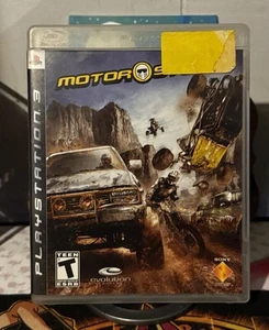 MotorStorm per Sony Playstation 3 PS3 etichetta nera DISCO PULITO testato spedizione veloce - Foto 1 di 4