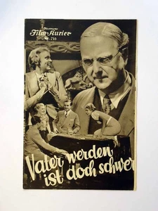 Vater werden ist doch schwer - Illustr.Film Kurier - WFK 710 ungelocht (9/16) - Picture 1 of 1