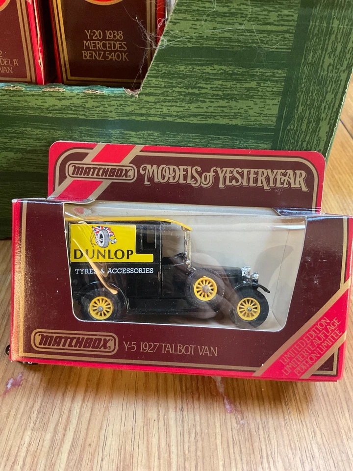 Matchbox Models of Yesteryear Y-5 1927 Talbot Van Dunlop. Ltd Ed. Mint. NRFB. - Image 1 of 1