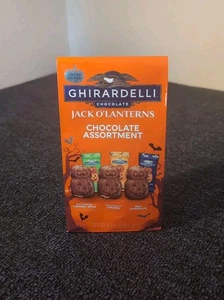 Ghirardelli Limited Edition Jack O’ Lantern Chocolate Assortment 4.1 OZ Caramel - Picture 1 of 6