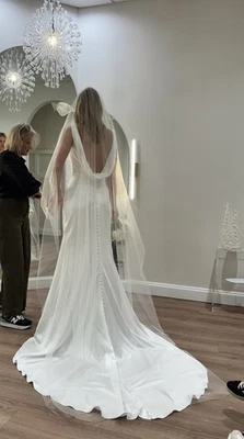 Need sold. Make offer. Wedding Dress NEW with Tags - Size 8 But Fits Like A 6 - Image 1 of 4