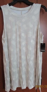 Neu Torrid Super Soft Slub Jersey Seitenschlitz Tank Ananas 1 1X 14 16 B 43 L31 - Bild 1 von 5