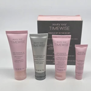 Mary Kay TimeWise Unterwegs 3D Wunder Set 4-teiliges Set 089021 Ablaufdatum 10/23 Neu Box - Bild 1 von 7