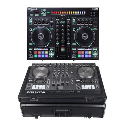 Roland DJ-505 Serato DJ Controller+ Odyssey KDJC3BL Black Krom DJ Controller - Image 1 of 3