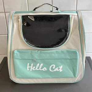 Hello Cat Backpack Pet Carrier Unused! - Picture 1 of 12