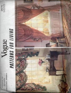 Vintage! 2670 VOGUE PATTERNS FOR LIVING DESIGNED BY SUSANNA STRATTON-NORRIS - Bild 1 von 1