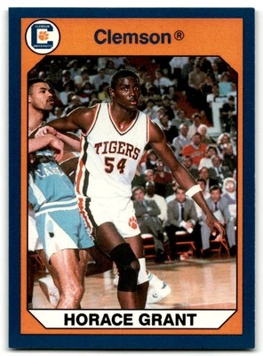 1990 Collegiate Collection Clemson Tigers #8 Horace Grant Clemson Tigers - Image 1 of 2