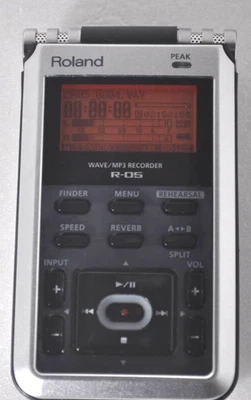 Roland R-05 Studio tragbarer WAVE/MP3 Linear PCM Recorder BESCHREIBUNG LESEN - Bild 1 von 3