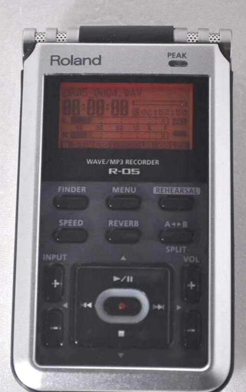Roland R-05 Studio tragbarer WAVE/MP3 Linear PCM Recorder BESCHREIBUNG LESEN - Bild 1 von 3