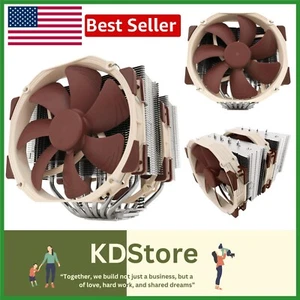 Premium NH-D15 CPU Cooler with 2 NF-A15 140mm Fans – Optimal Cooling Solution - Picture 1 of 8