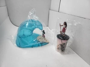 ¡NUEVO! Combo de cubo y taza de palomitas de maíz Disney Moana 2 ondas exclusivo de Cinemark - Imagen 1 de 7