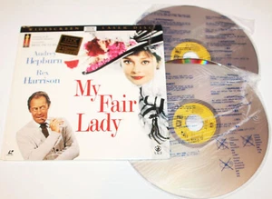 My Fair Lady [THX] Laserdisc, 1996, 2-Disc Set - Audrey Hepburn Classic Shrink - Picture 1 of 6