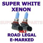 HONDA ACCORD ESTATE 2008+ SET HB3 XENON SUPER WHITE  LIGHT BULBS