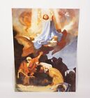 #87 Maria Ascensione Biblica Murales Di Prof. Gebhard Fugel 45x60cm Stampa