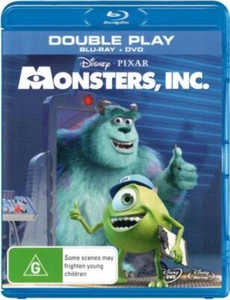 Monsters, Inc. Blu-Ray + DVD (2001) - Pete Docter - Picture 1 of 2