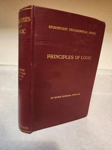 PRINCIPLES OF LOGIC George Hayward Joyce PHILOSOPHY 3rd Edition THEOLOGY  1936 - Picture 1 of 5