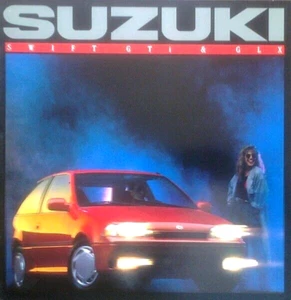 Catálogo de folletos de ventas Suzuki Swift 1989 89 EE. UU. GLX GTi - Imagen 1 de 1