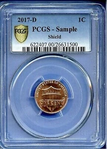 2017 D PCGS Lincoln Shield Cent 1c Penny US Mint Coin - Picture 1 of 2