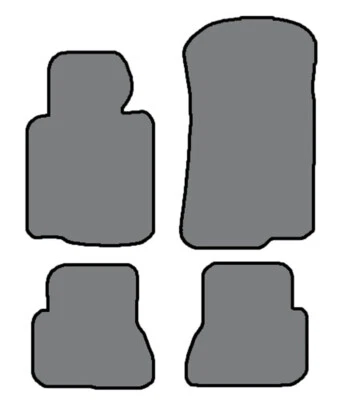 Alfombrillas BMW Serie 3 Convertible (E46) 2000-2006 4 piezas a medida Foto 1 de 4