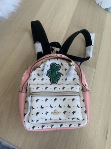 Coach Mini Charlie Backpack In Butterfly Print Thunder Backpack F59330 $295+TAX - Picture 1 of 9