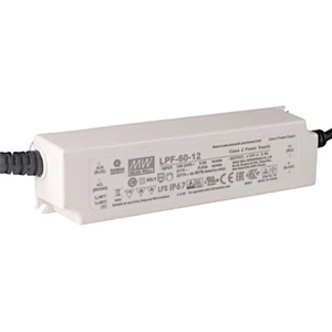 Mean Well LPF-60-12 60W 12V 5A Class 2 Power Supply Single Output LED Driver - Picture 1 of 4
