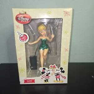 RARE Disney Store Christmas Tinkerbell Tree Topper in box Light Up Wings - Picture 1 of 18