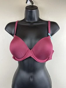 Maidenform BH Gr. 36C gepolstert Bügel 15763 weinrot - Bild 1 von 7