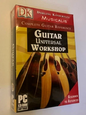 Guitar Universal Workshop Complete Guitar Reference PC CD-ROM New - Image 1 of 2