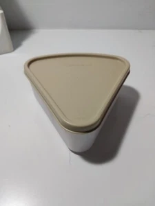 Tupperware Tortenkeil Scheibe Käse Mandelbehälter 269-15 mit Klarsicht A51 - Bild 1 von 2